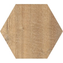 Cerdomus Opera С000538084 87307_87307_Walnut_matt_esagona Feinsteinzeug 19,8x22,8 cm, Italien, holzoptik - Foto 1 - Foto 1