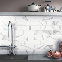 Cerdomus Statuario Bianco 30x60, ongeglazuurd keramisch graniet, Italië, statuario - interieurfoto 1 - foto 4