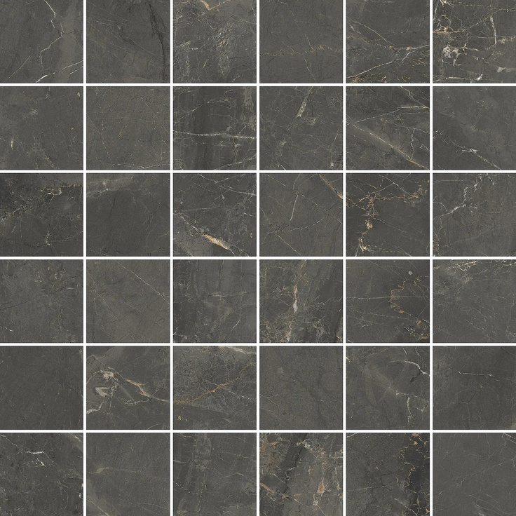 Cerdomus Sybil С000523460 84486_84486_Black_mosaico(4,7X4,7)_Matt Mosaic 30x30 cm, Italy, other types of marble - photo 1 Cerdomus Sybil С000523460 84486_84486_Black_mosaico(4,7X4,7)_Matt Mosaic 30x30 cm, Italy, other types of marble - photo 1