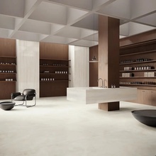 Cerdomus Tibur 20x20, porcelanato não esmaltado, Itália, travertino - foto de interior 1 - foto 1