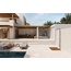 Cerdomus Tibur 20x20, unglazed porcelain stoneware, Italy, travertine - interior photo 4