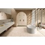 Cerdomus Tibur 20x20, unglazed porcelain stoneware, Italy, travertine - interior photo 2