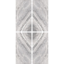 Cerdomus Supreme Book Match Silver Levigato S/4 keramisch graniet 60x120 cm, Italië, steen  - foto 1 - foto 1