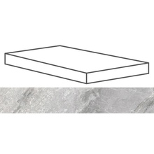Cerdomus Supreme Angolo Dx Grad.C.Retta Silver Lev. hoekstap 33x120 cm, Italië, steen  - foto 1 - foto 1