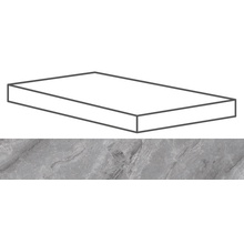 Cerdomus Supreme Angolo Dx Grad.C.Retta Grey Nat. hoekstap 33x120 cm, Italië, steen  - foto 1 - foto 1