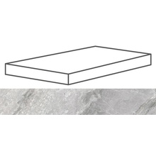 Cerdomus Supreme Angolo Sn Grad.C.Retta Silver Nat. hoekstap 33x120 cm, Italië, steen  - foto 1 - foto 1