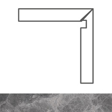 Cerdomus Supreme Battiscala Dx Charcoal Lev. Speciaal element 4,8x60 cm, Italië, steen  - foto 1 - foto 1
