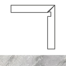 Cerdomus Supreme Battiscala Dx Silver Lev. Speciaal element 4,8x60 cm, Italië, steen  - foto 1 - foto 1