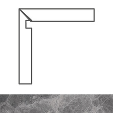Cerdomus Supreme Battiscala Sn Charcoal Lev. Speciaal element 4,8x60 cm, Italië, steen  - foto 1 - foto 1