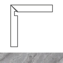 Cerdomus Supreme Battiscala Sn Grey Lev. Speciaal element 4,8x60 cm, Italië, steen  - foto 1 - foto 1