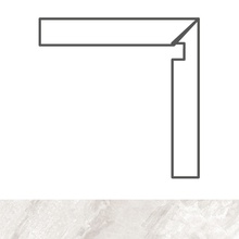 Cerdomus Supreme Battiscala Dx Ivory Nat. Speciaal element 4,8x60 cm, Italië, steen  - foto 1 - foto 1