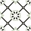 Cerlat Alba С000562567 Alba 22 Verde porcelain tile 22,5x22,5 cm, Spain, hydraulic - photo 1