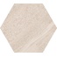 Cerlat Arosa С000567546 Hex Beige porcelænsflise 22,5x25,9 cm, Spanien, andre stenarter - foto 1