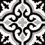 Cerlat Cosenza С000562730 Cosenza 22 Gris BN porcelain tile 22,5x22,5 cm, Spain, hydraulic - photo 1