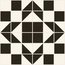 Cerlat Vera С000598384 Vera 22 Negro porcelain tile 22,5x22,5 cm, Spain, hydraulic - photo 1