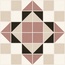 Cerlat Vera С000598382 Vera 22 Rosso porcelain tile 22,5x22,5 cm, Spain, hydraulic - photo 1 Cerlat Vera С000598382 Vera 22 Rosso porcelain tile 22,5x22,5 cm, Spain, hydraulic - photo 1