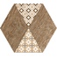 Cerlat Yukon С000562109 Yukon Hex Beige porcelain tile 22,5x25,9 cm, Spain, hydraulic - photo 1