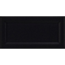 CE.SI. Reverso 5ME075150RV-32 nero matt porcelain tile 7,5x15 cm, Italy, monochrome - photo 1 - photo 1