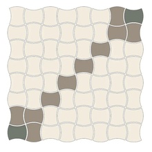 CE.SI Butterfly С000593939 Decoro_G_sodio/xeno/giada(2,5x2,5)_Nan Mosaïque 30x30 cm, Italie, monocolore - photo 1 - photo 1