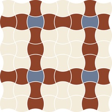 CE.SI Butterfly С000593940 Decoro_C_sodio/gres/zaffiro(2,5x2,5) Мозаика 30x30 см, Италия - фото 1 - фото 1