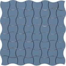 CE.SI Butterfly С000544070 5FB025050REBF-528_Zaffiro(2,5X5) Мозаика 30x30 см, Италия, моноколор - фото 1 - фото 1