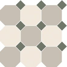 CE.SI Full Body С000616101 10X10_OTTAGONO_FBR10AB_RET_Bicoloresueoctagon_sodioaluminiogiada_3,5x3,5 Mozaikk 32x32 cm, Italia, monokrom - foto 1 - foto 1