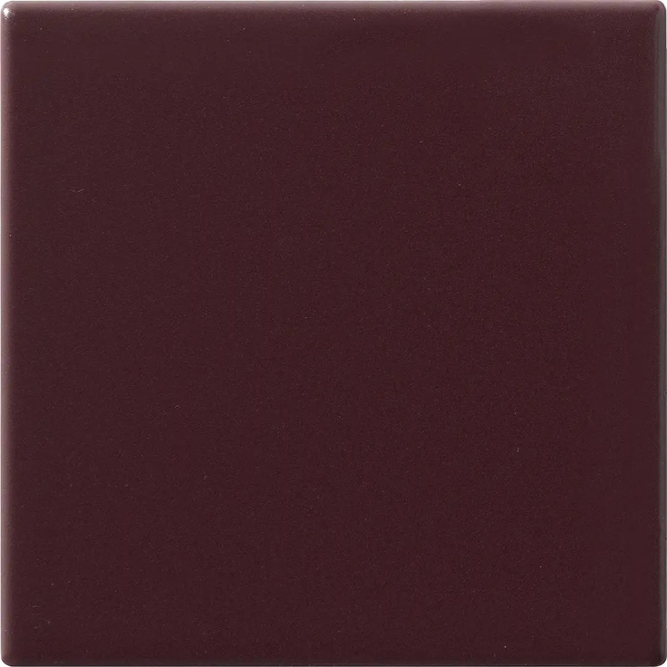 CE.SI I Colori С000416594 5MA100100-57_Matt_rubino_10x10 gres porcelánový 10x10 cm, Itálie, jednobarevný - fotografie 1
