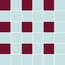 CE.SI I Colori С000619159 5Ma050050re-57_5Ma050050re-5_Matt_mos(X)_Rubino_matt_mos(X)_Azzuro Mosaico 30x30 cm, Itália, monocromático - foto 1