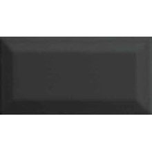 CE.SI Metro С000507685 5ME075150DM-32_Metro_dm_nero_matt Azulejo para o piso 7,5x15 cm, Itália, monocromático - foto 1 - foto 1