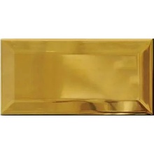 CE.SI Metro С000334123 METRO GOLD 7,5x15 diamantato Dekor 7,5x15 cm, Italien, gold und edelmetalle - Foto 1 - Foto 1
