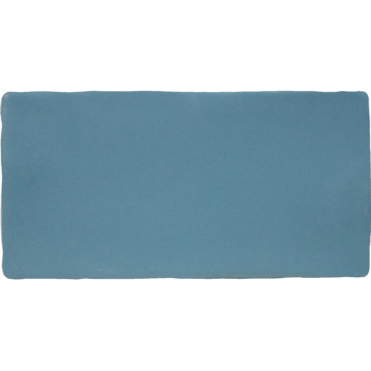 Cevica Antic Pastels С000406017 75X15ANPATEA_Antic Pastels Teal wall tile 7,5x15 cm, Spain, monochrome - photo 1 Cevica Antic Pastels С000406017 75X15ANPATEA_Antic Pastels Teal wall tile 7,5x15 cm, Spain, monochrome - photo 1