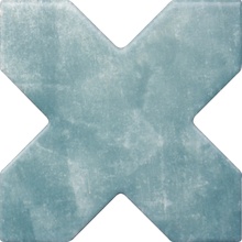 Cevica Becolors С000437771 13X13BECRLA_BeColors Cross Lagoon keramisk granitt 13,6x13,6 cm, Spania - foto 1 - foto 1