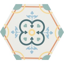 Cevica Boom С000477628 HEX14X16BOD7_Boom Dec.7 porcelænsflise 14x16 cm, Spanien - foto 1 - foto 1