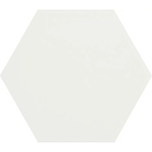 Cevica Boom С000477615 HEX14X16BOCO_Coconut Milk porcelænsflise 14x16 cm, Spanien, monokrom - foto 1 - foto 1