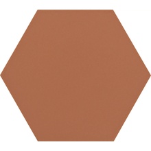 Cevica Boom С000477618 HEX14X16BORS_Raw Sienna porcelænsflise 14x16 cm, Spanien, monokrom - foto 1 - foto 1