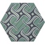 Cevica Good Vibes С000369814 HEX14X16GVD4_Good Vibes Dec.4 gres porcelánový 14x16 cm, Španělsko - fotografie 1
