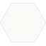 Cevica Good Vibes С000369804 HEX15X17GVWHI_Good Vibes White grès cérame 14x16 cm, Espagne, monocolore - photo 1