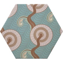 Cevica Good Vibes С000369812 HEX14X16GVD2_Good Vibes Dec.2 keramisk granitt 14x16 cm, Spania - foto 1 - foto 1