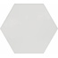 Cevica Manhattan Hex С000498587 15X15HEXPORGRA_Manhattan Hex Grey stěnová dlaždice 15x17 cm, Španělsko, jednobarevný - fotografie 1