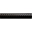 Cevica Metro С000321023 TR25X15NEGCRA_Trenza Negro 2.5*15 Bordo 2,5x15 cm, Spagna, monocolore - foto 1