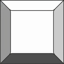 Cevica Metro С000357106 BI75X75MEBLCR_Angulo Metro Blanco Craquele Dekor 7,5x7,5 cm, Spanien, craquelé - Foto 1 - Foto 1