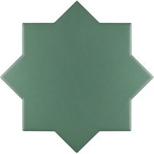 Cevica New York С000615379 00000023728_NewYorkStar13,6X13,6Green wandtegel 13,6x13,6 cm, Spanje, monokleur - foto 1 - foto 1