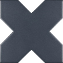 Cevica New York С000615383 00000023732_NewYorkCross13,6X13,6Marine wandtegel 13,6x13,6 cm, Spanje, monokleur - foto 1 - foto 1