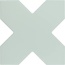 Cevica New York С000615375 00000022942_NewYorkCross13,6X13,6Sage piastrella da parete 13,6x13,6 cm, Spagna, monocolore - foto 1