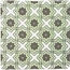 Cevica Provenza С000419816 13X13PRDALHAL_Dec.Alhambra Alga 13*13 Dekor 13x13 cm, Španělsko, krakelování - fotografie 1