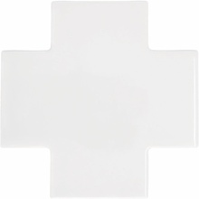 Cevica Puzzle С000526542 15X15CROPUWH_Puzzle White kafel ścienny 15x15 cm, Hiszpania, monochromatyczny - zdjęcie 1 - zdjęcie 1