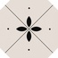 Cevica Tender С000533960 00000022336_Tender Dec.4 Black&White Feinsteinzeug 20x20 cm, Spanien - Foto 1
