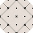 Cevica Tender С000533959 00000022335_Tender Dec.3 Black&White gres porcellanato 20x20 cm, Spagna - foto 1