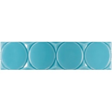 Cevica Waves С000585275 24391_Waves Circle Deep Sea 11,25×45 azulejo de parede 11,25x45 cm, Espanha, monocromático - foto 1 - foto 1