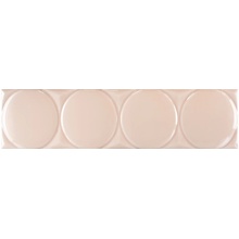 Cevica Waves С000585277 24388_Waves Circle Nude 11,25×45 azulejo de parede 11,25x45 cm, Espanha, monocromático - foto 1 - foto 1